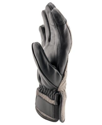Men's Waterproof Ergo Grip Leather Palm Snow Gloves "ASPEN