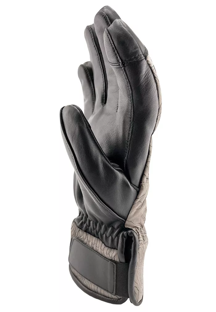 Men's Waterproof Ergo Grip Leather Palm Snow Gloves "ASPEN - thumbnail 2