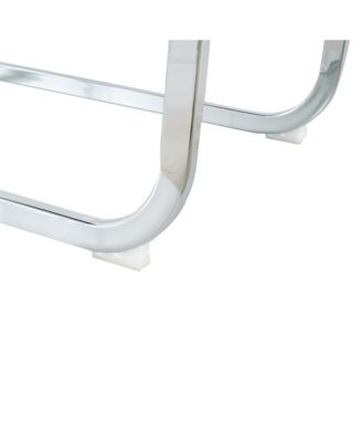 Faux Leather Padded Dining Chairs Set Of 2