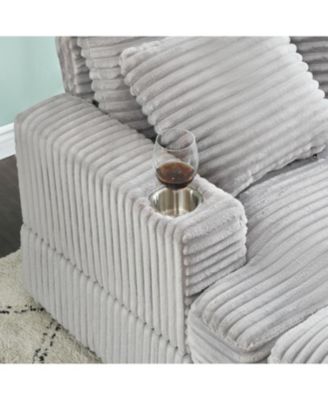 Streamdale Cozy 39" Spring Armchair & Ottoman Set