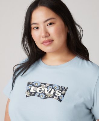 Plus Size Graphic Print Crewneck T-Shirt