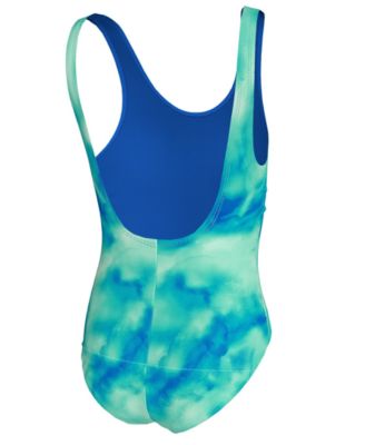 Girls' 7-16 Aquatic Awe U-Back One-Piece Swimsuit