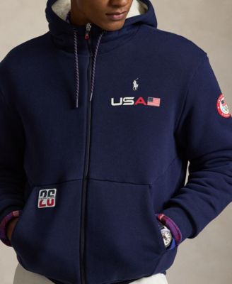 Men's Team USA Fleece Full-Zip Hoodie