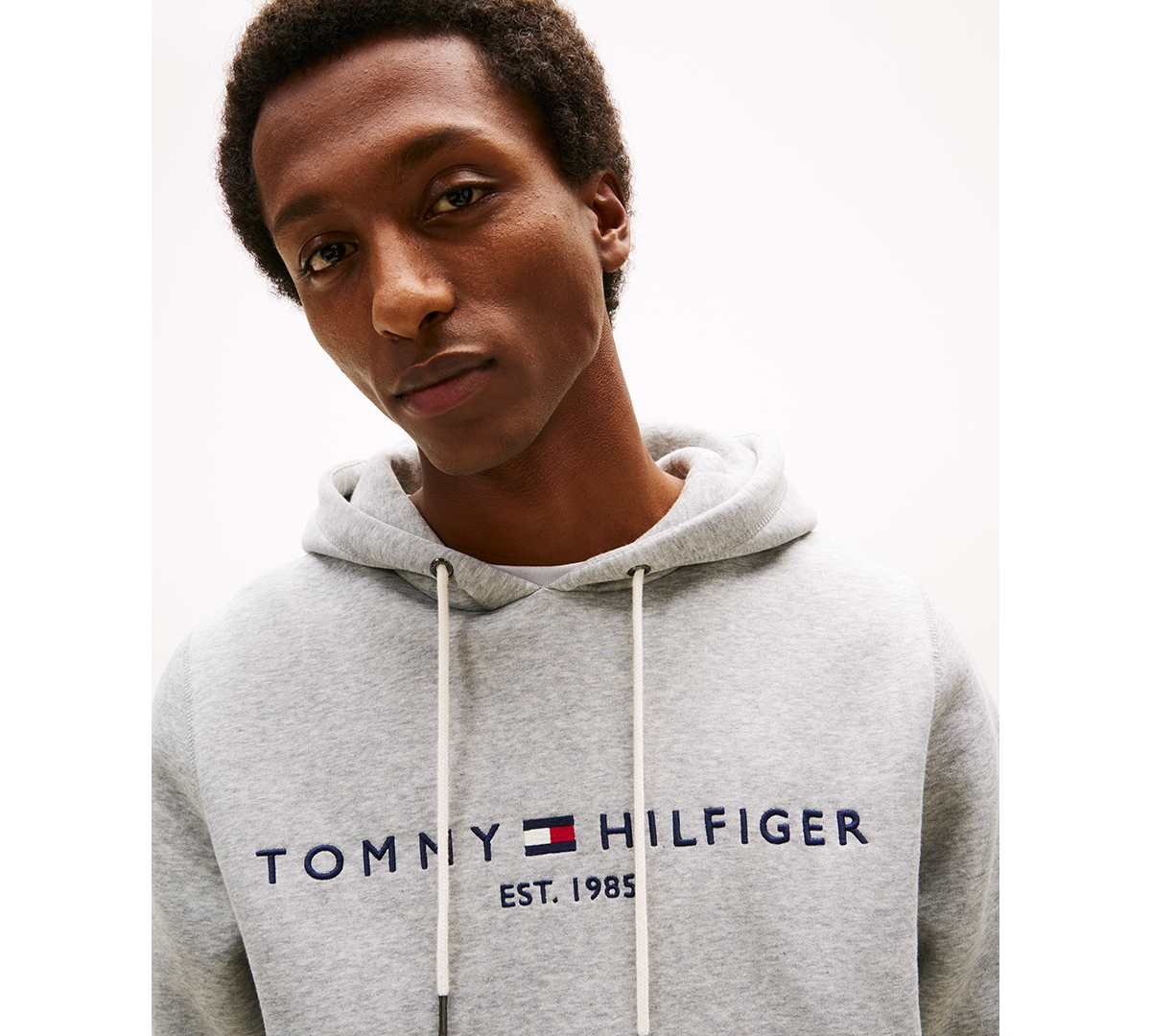 Tommy Hilfiger Men's Embroidered Logo Hoodie