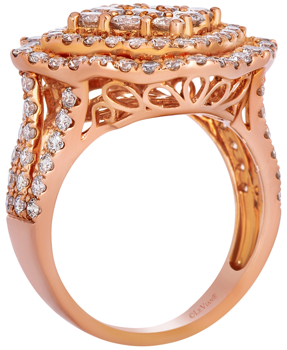 Le Vian Nude Diamond Ring (2.59 ct. t.w.) in 14k Strawberry Gold