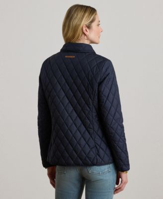 Women's Crest Patch Quilted Jacket