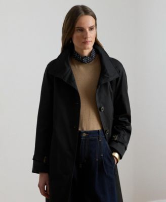 Women's Single Breasted Belted Trench Coat