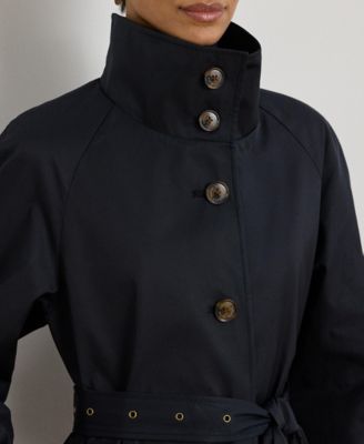 Women's Single Breasted Belted Trench Coat