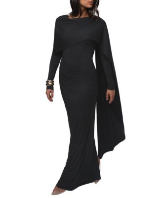 Women's Glitz Asymmetric Maxi Dress