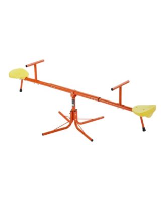 Kids Seesaw with 4-Prong Base & 360° Swivel Motion