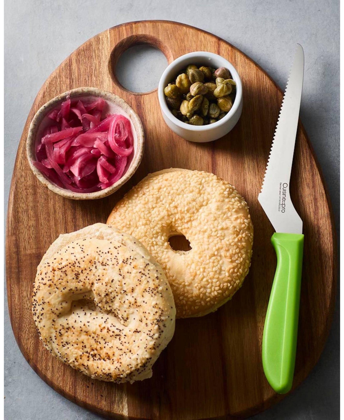 Cuisine::pro Classic 6" Offset Serrated Utility Knife