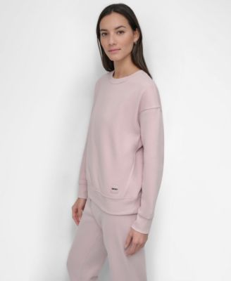 Women's Tonal Logo Patch Crew Neck Sweatshirt