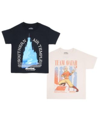 Boys The Last Airbender 2 Piece Crewneck T-Shirt Set