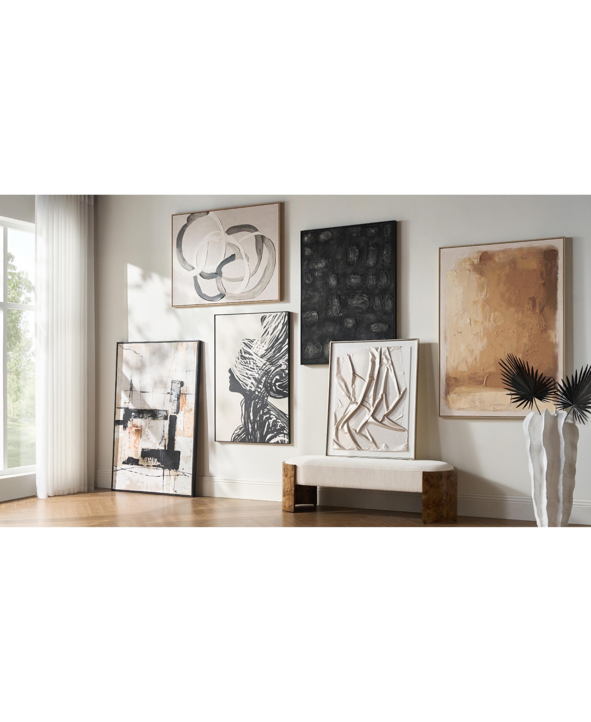 Z Gallerie Cora Upholstered Bench