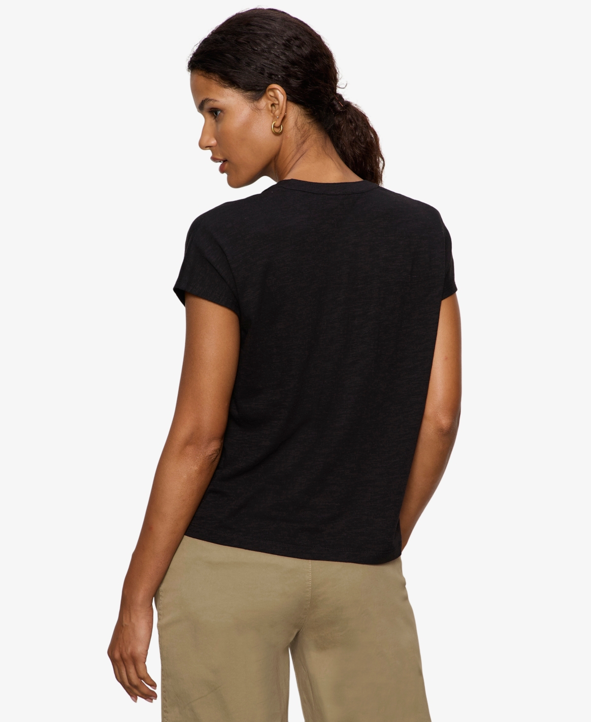 Sanctuary Women's Notched Muscle T-Shirt