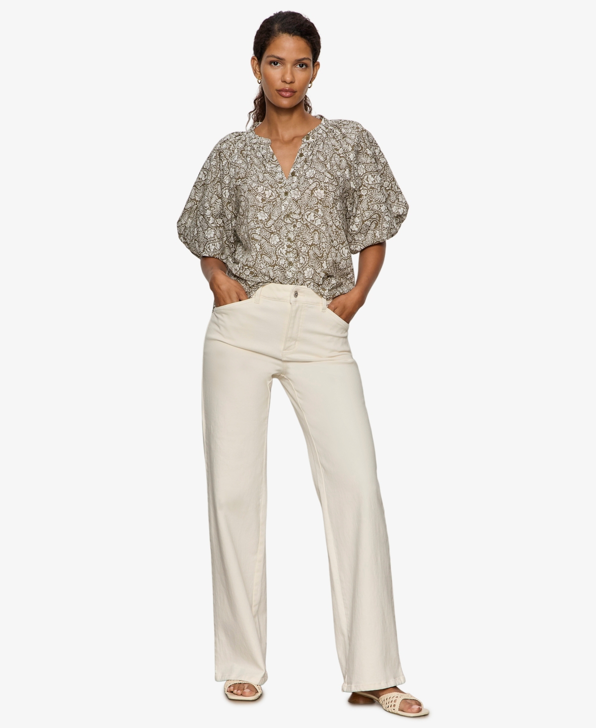 Sanctuary Women's Plenty of Love Bubble Blouse