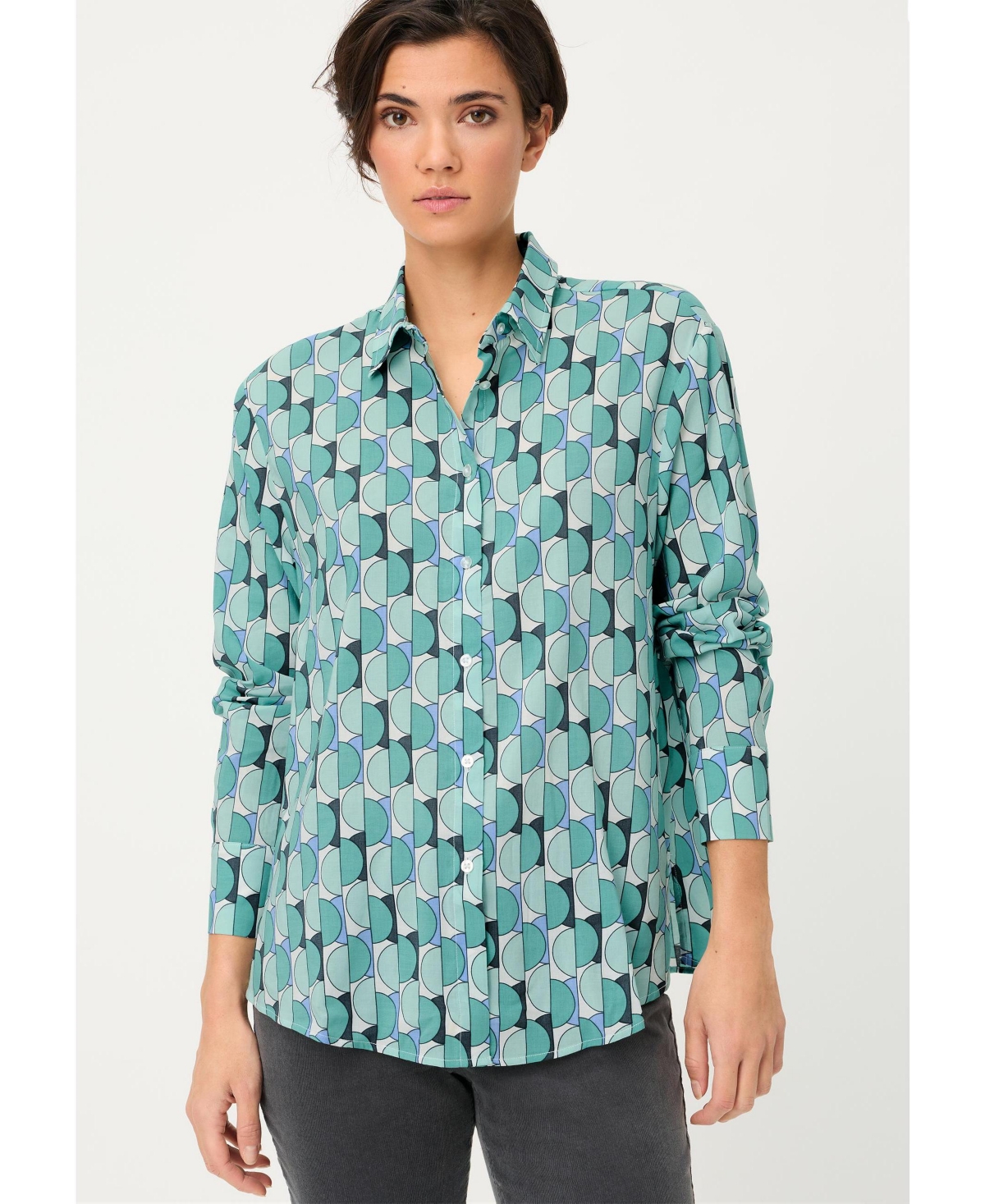 Olsen Women's Geo Shirt