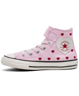 Little Girl's Chuck Taylor All Star Valentine's Day High Top Casual Sneakers from Finish Line