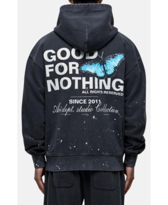 Women's Studio Paint Butterfly Zip Hoodie