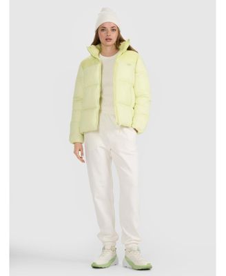 Women's padded jacket with synthetic filling