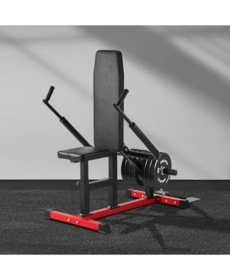 Seated Dip Machine Tricep Bicep Press Down Trainer with Adjustable Seat 450 LB
