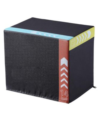 3-in-1 Plyo Jump Box 16/14/12" Soft Cotton Agility Training Box