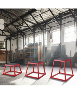 SUGFIT Plyo Jump Box Set 12/18/24" Agility Training Box