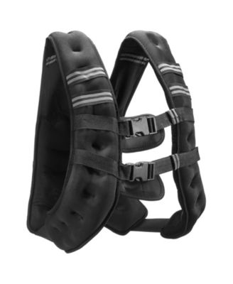 SUGFIT Weighted Vest 20 LB Adjustable Fitness Vest with Reflective Strips