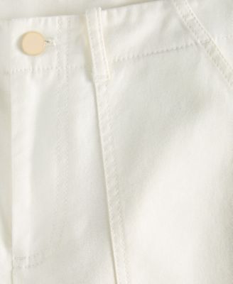 Women's High-Rise Utility Straight-Leg Ankle Pants