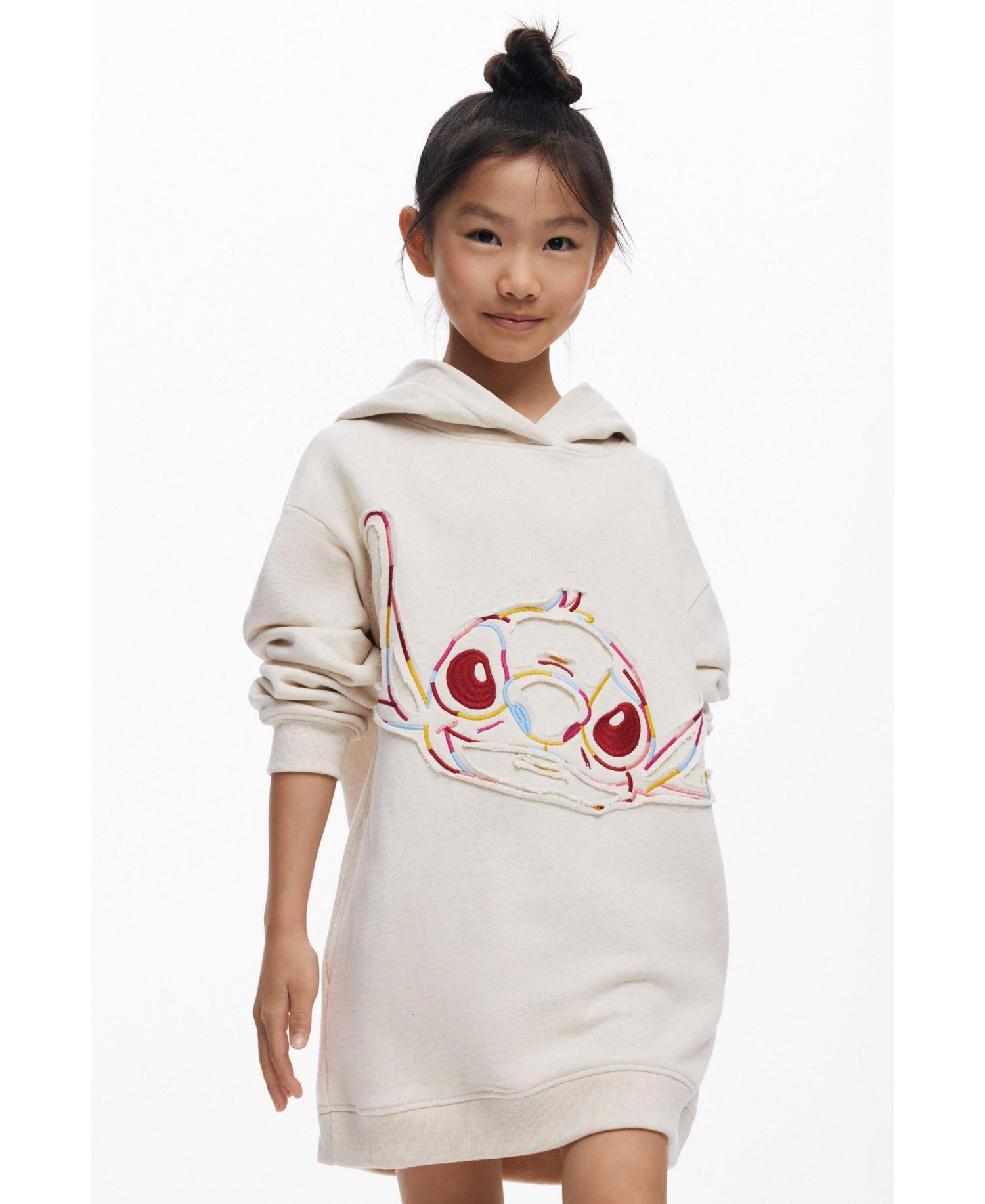 Little Girls's Stitch sweatshirt dress