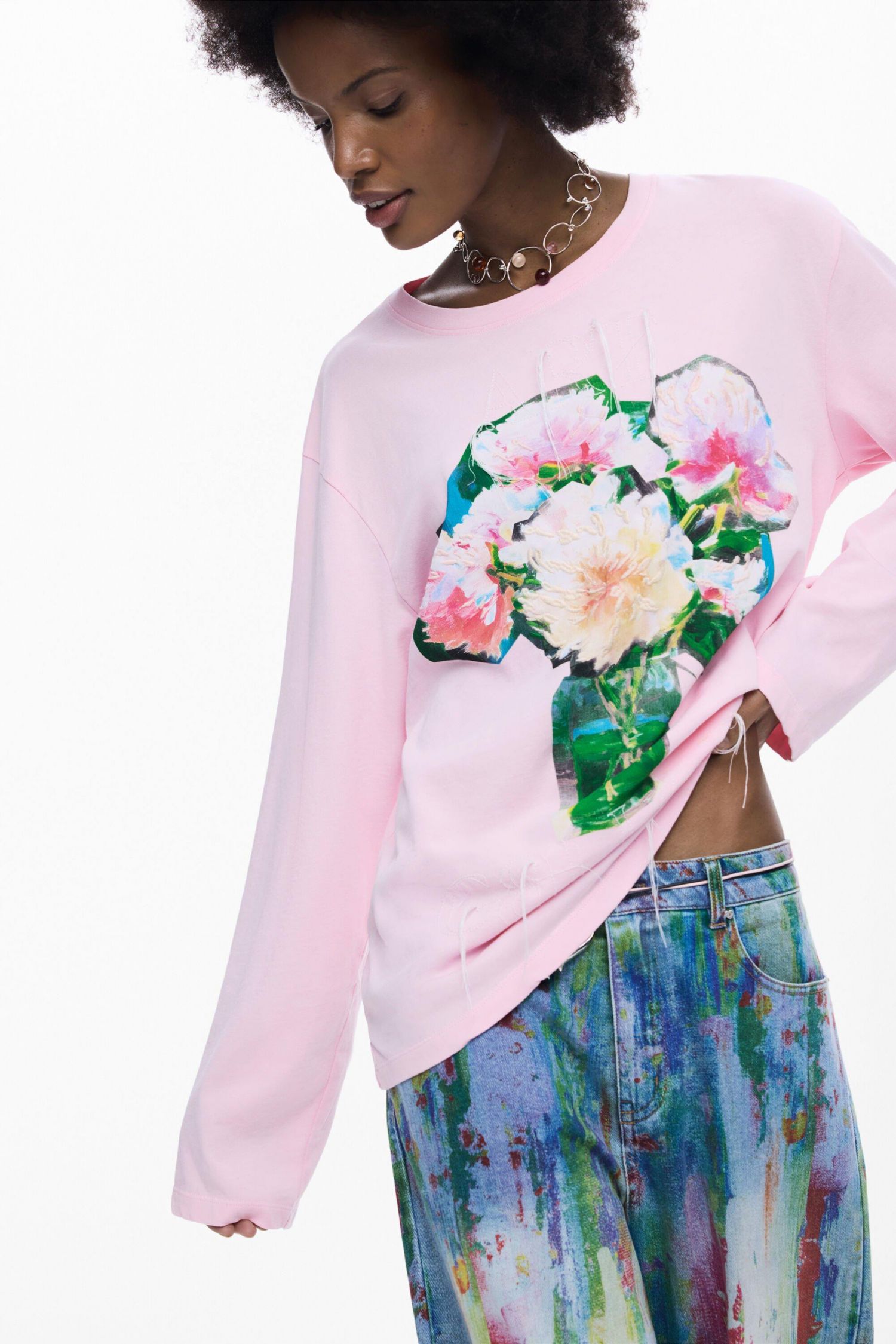 Women's T-shirt bouquet