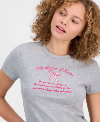 Juniors' Rules of Love T-Shirt