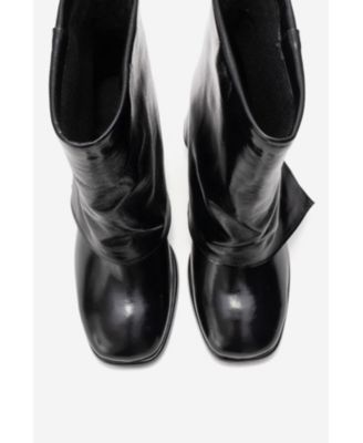 Women's Lore Leather Block Heel Boot