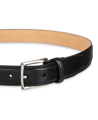 Men's Classic Burnished Edge Dress Belt