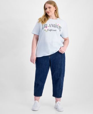 Trendy Plus Size Los Angeles T-Shirt
