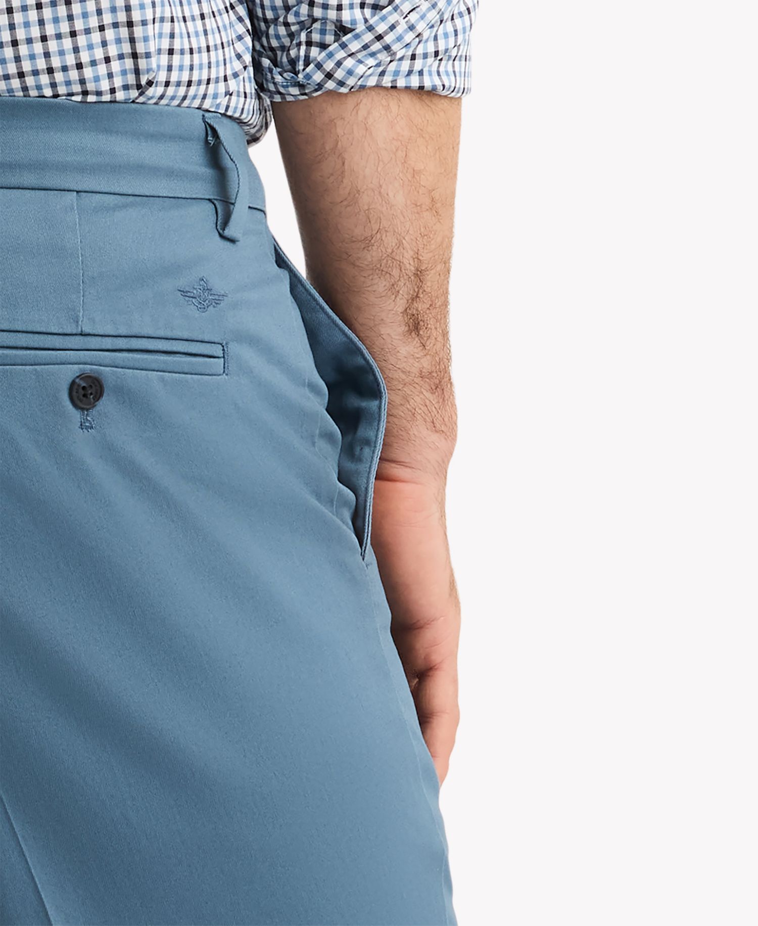 Men's Signature Khaki Straight-Fit Iron Free Pants