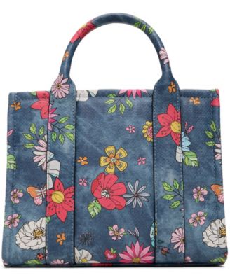 Floral Bloom Small Satchel Bag