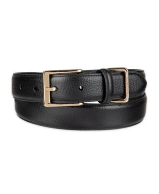 Men's Double Loop Leather Belt