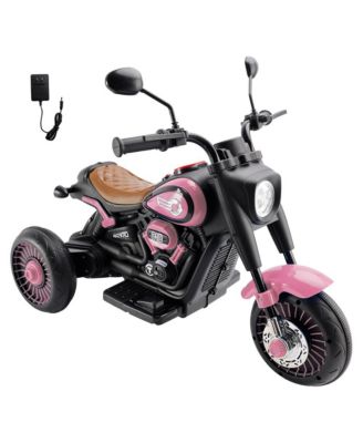 6V 3-Wheel Kids Motorcycle for Ages 1-3, Electric Toy with Light & Music