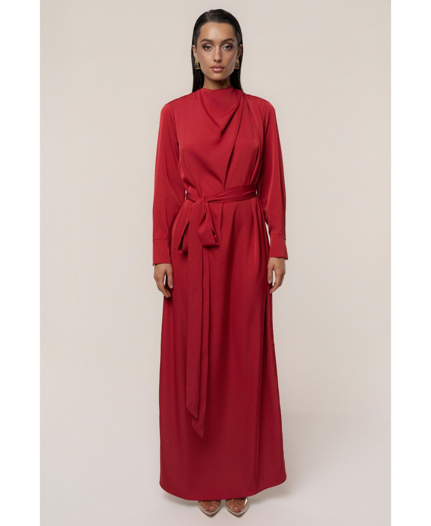 Women's Victoria Satin Maxi Dress