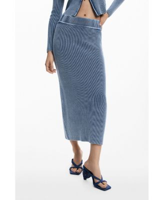 Women's LONG KNIT SKIRT