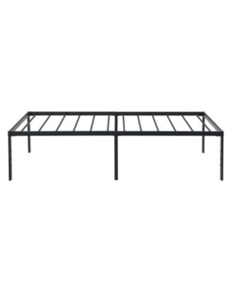 Twin Black Metal Bed Frame- Heavy Duty, Quiet, Easy Assembly