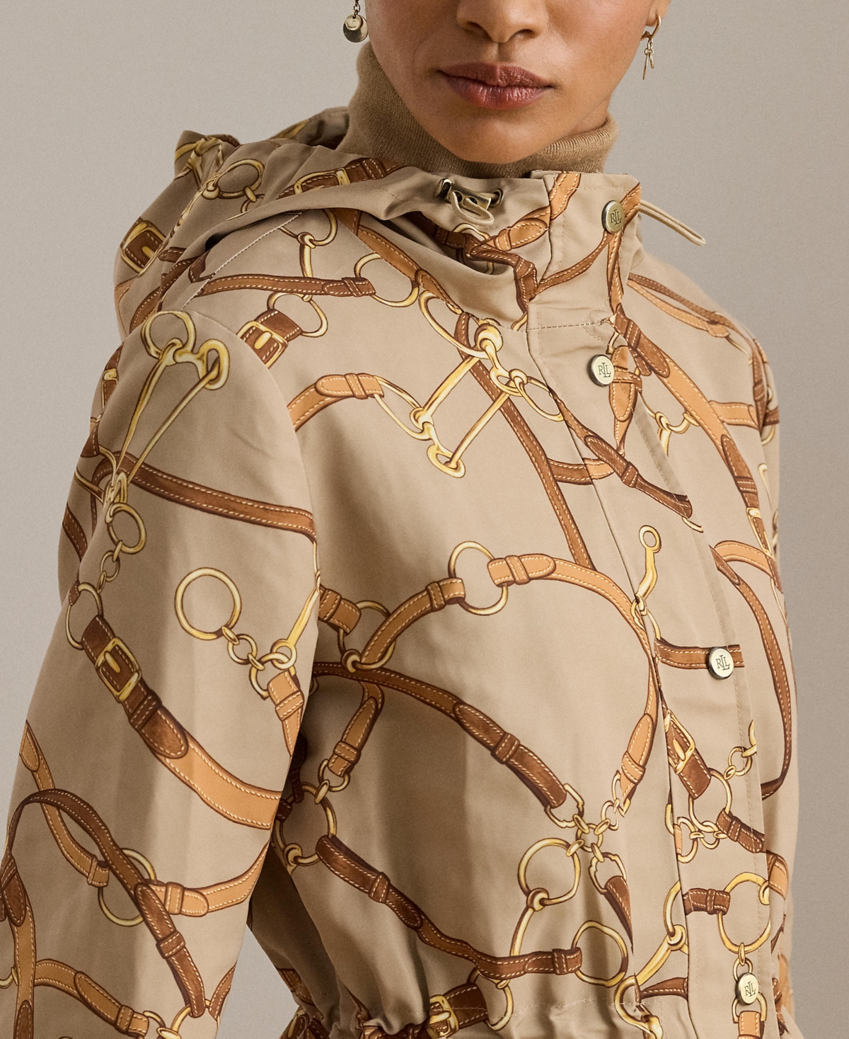 Lauren Ralph Women's Hooded Anorak Coat
