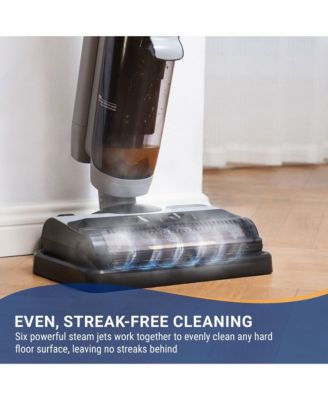 GO Steam 3-in-1 Floor Washer, Steam-Powered Wet Dry Cleaning, Fast Drying, Self Cleaning