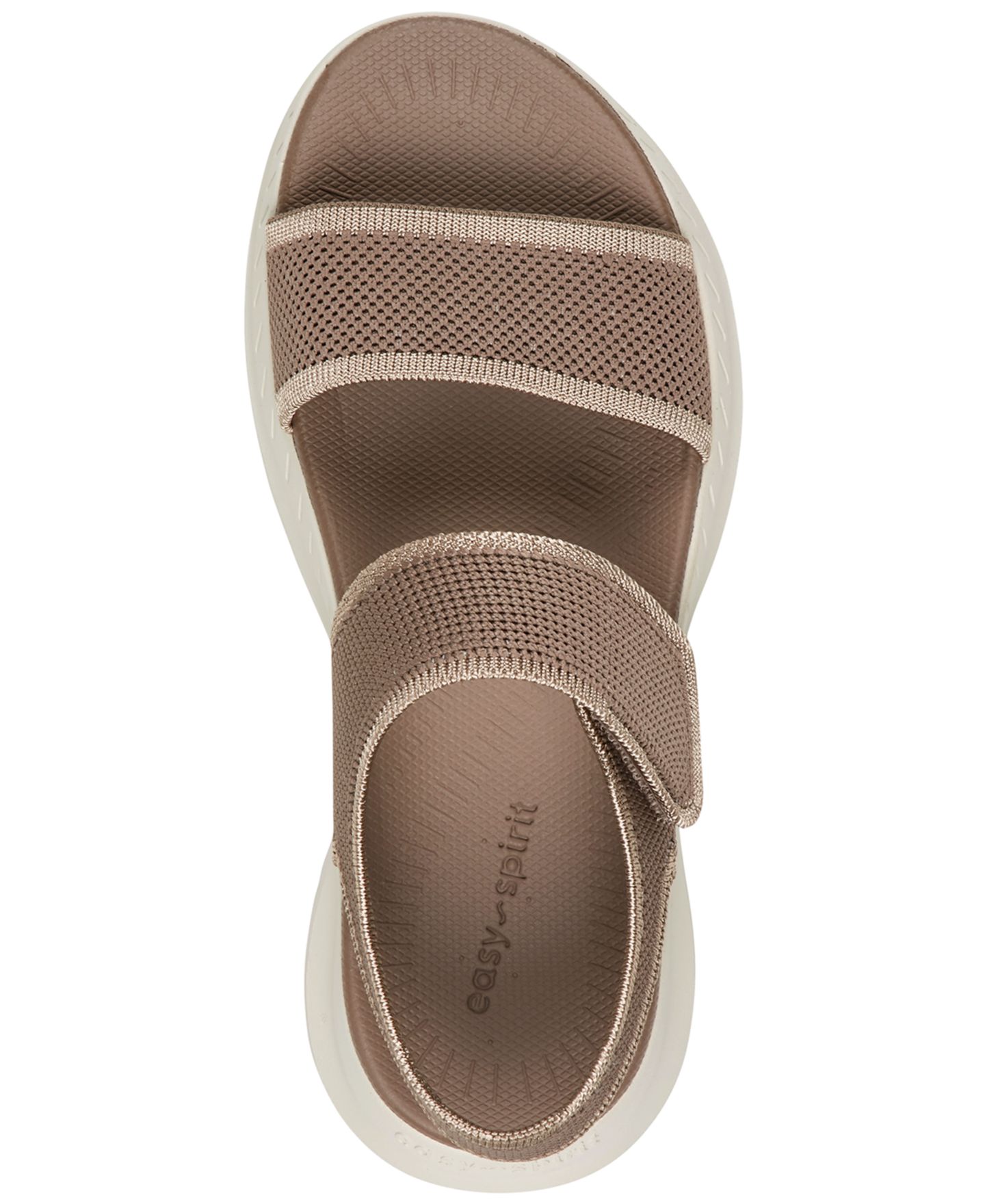 Женские сандалии Easy Spirit Docia Double Band Slingback, цвет: Коричневый — фото 4