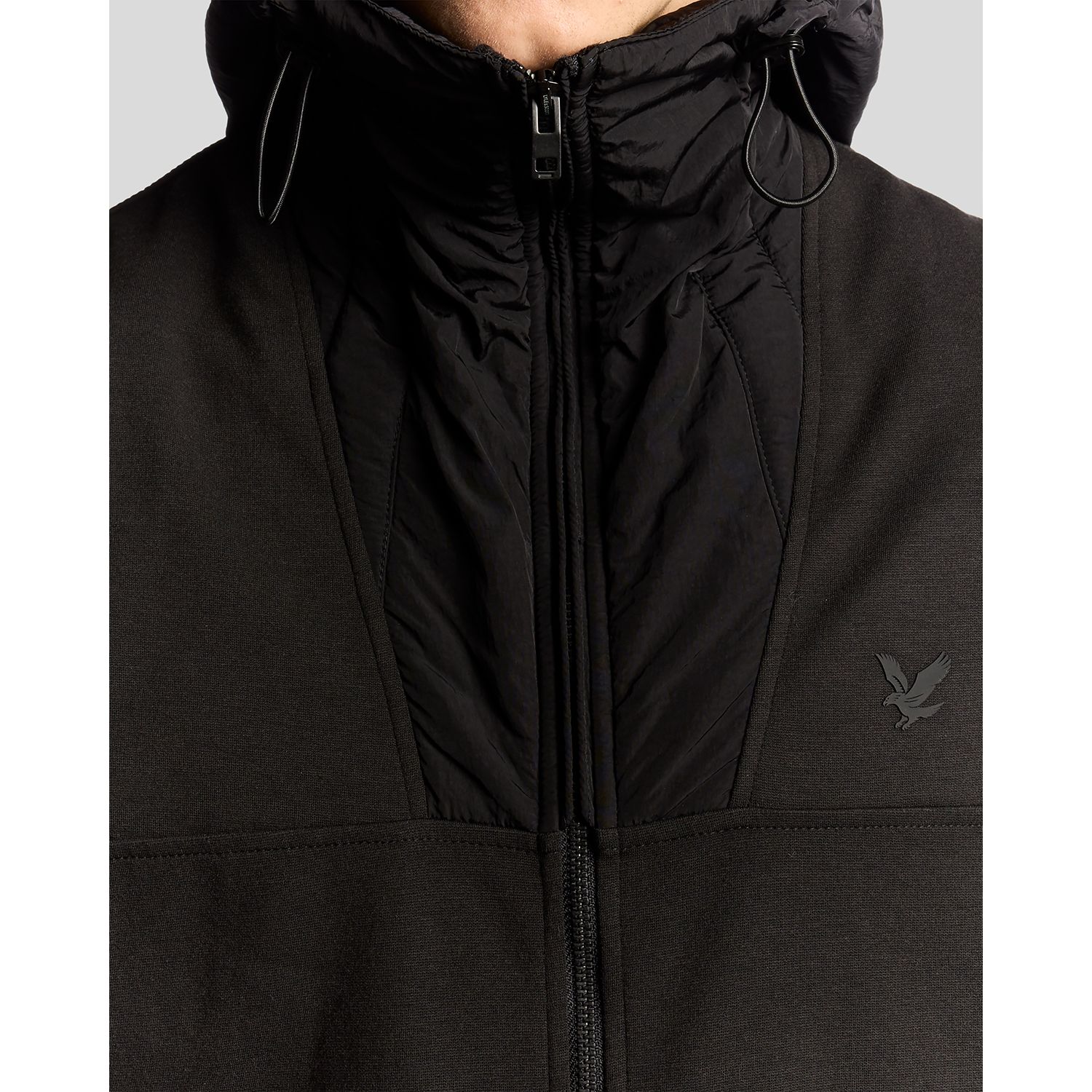 Men's Panelled Hybrid Jacket