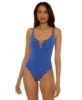 Women's On the Edge Hand Looped V Wire One-Piece Swimsuit