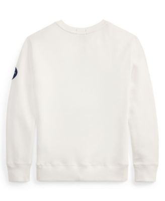 Boys 8-20 Team USA Polo Bear Graphic Print Long-Sleeve Sweatshirt