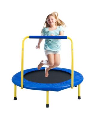 3FT Kids Trampoline Foldable Indoor Outdoor Mini Trampoline