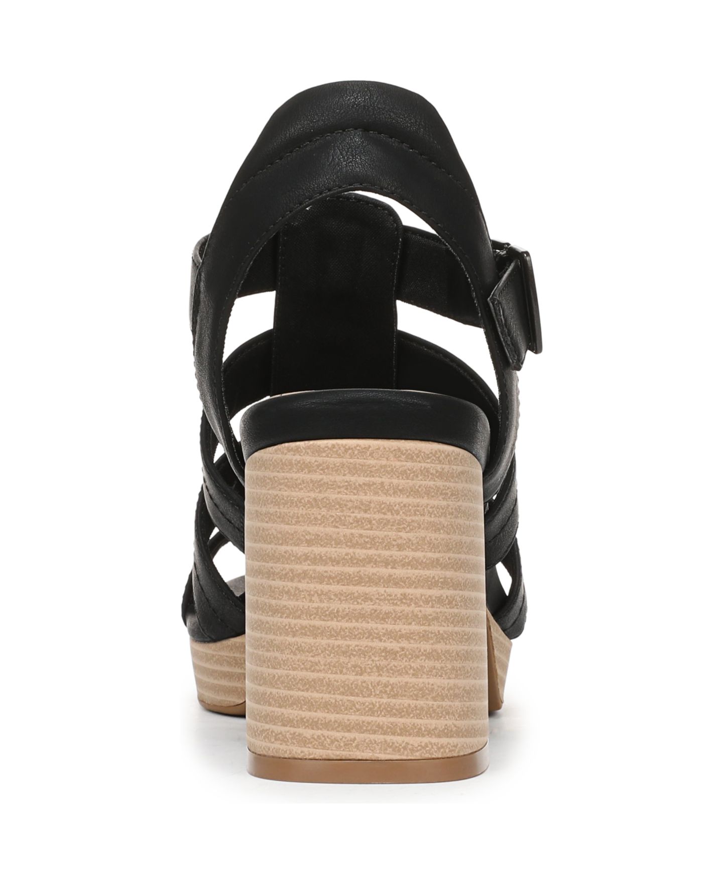 Женские сандалии Dr. Scholl's Makayla Strappy, цвет: Чёрная искусственная кожа — фото 3